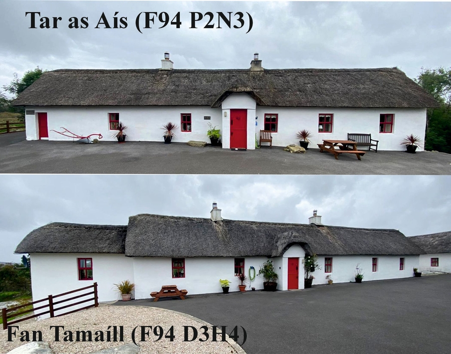 Tar as Aís (F94 P2N3) & Fan Tamaíll (F94 D3H4), Cloughwilly Cottages, Cloughwally, Lettermacaward, Co. Donegal