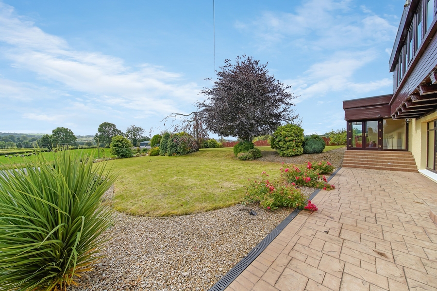 View of front of house & garden