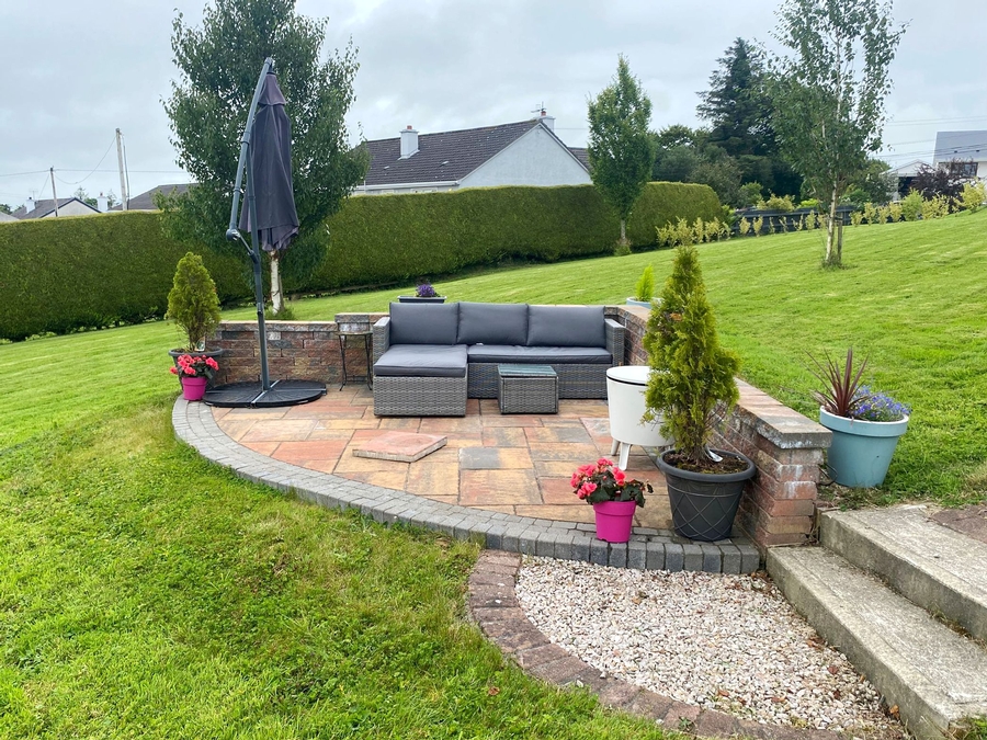 Paved Seating Area