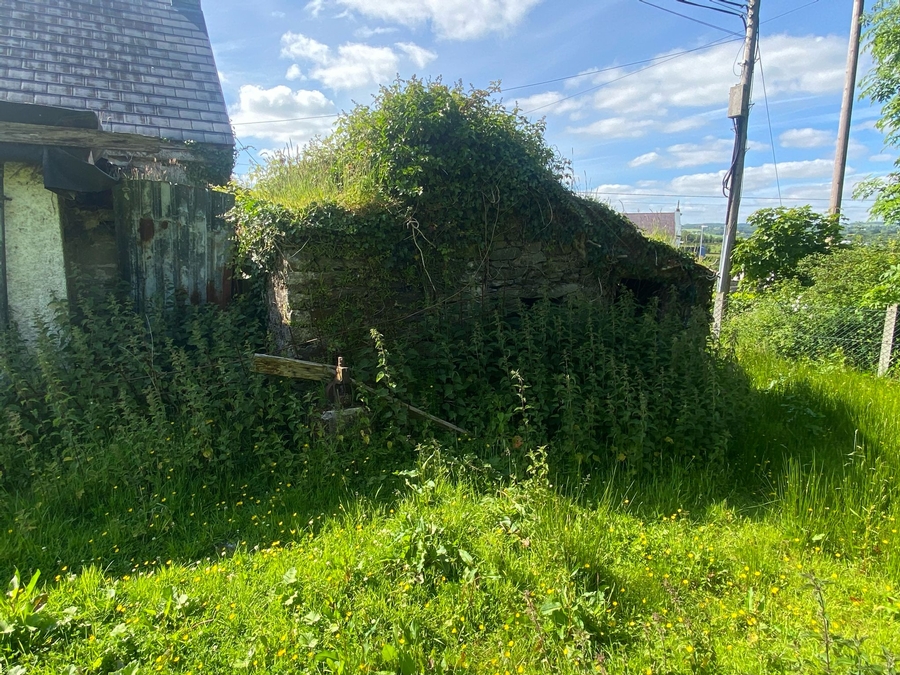 Stone Ruins Behind Cottage